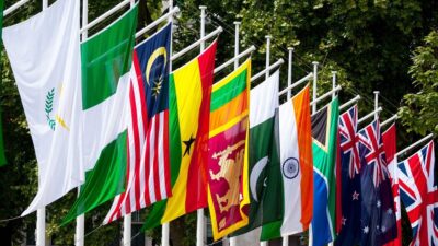 Commonwealth flags