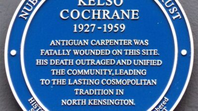 Kelso Cochrane blue plaque