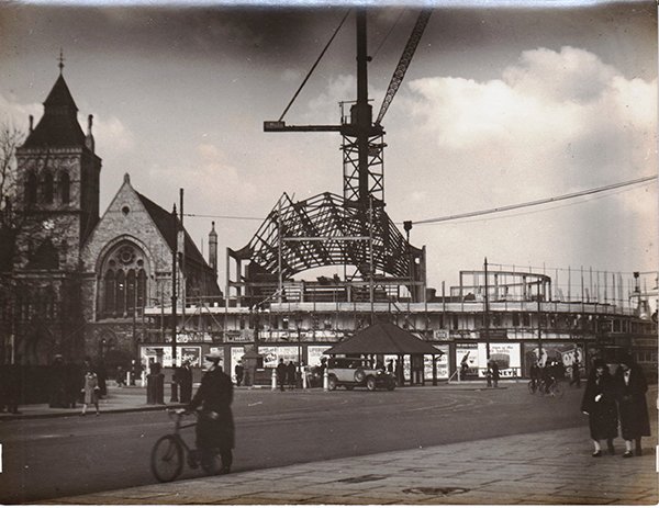 Lewisham Theatre construction
